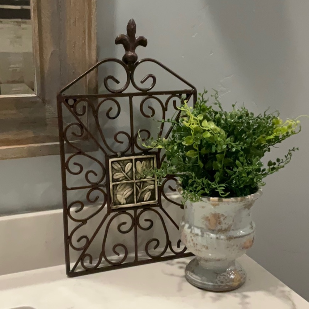 Iron wall art